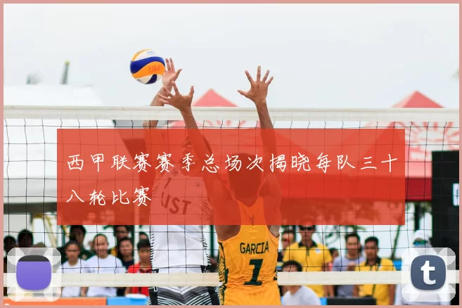 西甲联赛赛季总场次揭晓每队三十八轮比赛